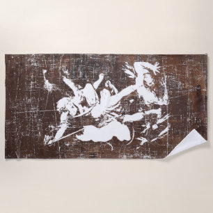 Archangel Michael  Beach Towel