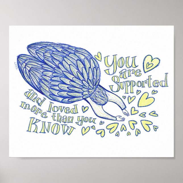 Archangel Michael Custom Poster Art Prints (Front)