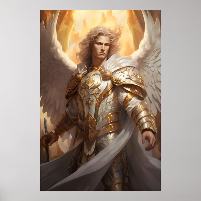 Archangel Michael Fine Art Poster (Front)