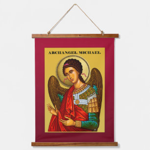 Archangel Michael Hanging Tapestry