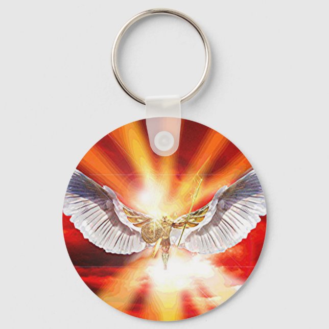 Archangel Michael Key Ring (Front)