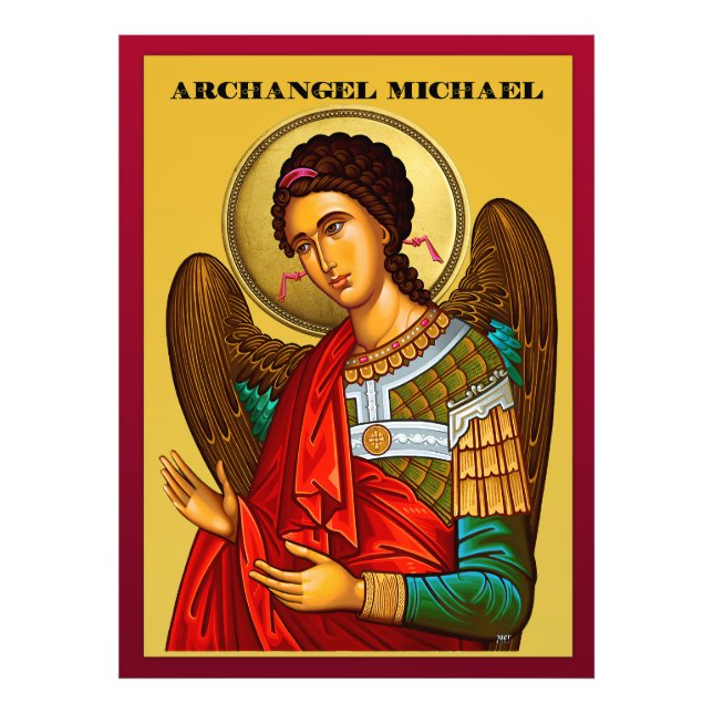 Archangel Michael Photo Print (Front)