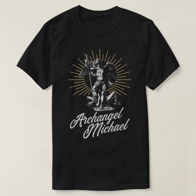 Archangel Michael  T-Shirt (Design Front)