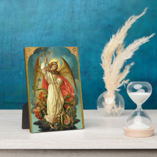 Archangel Michael Tabletop Plaque