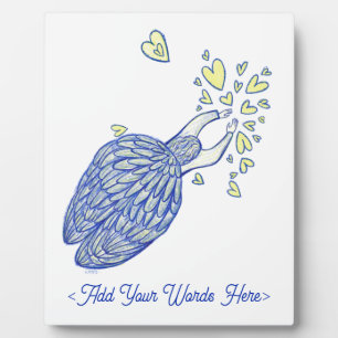 Archangel Michael's Support and Love Art Plaque