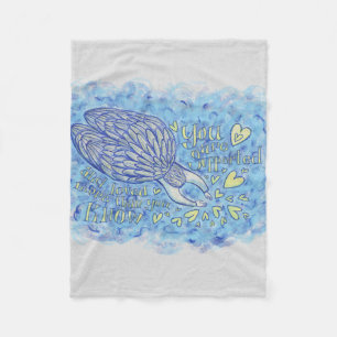 Archangel Michael's Support Custom Fleece Blankets