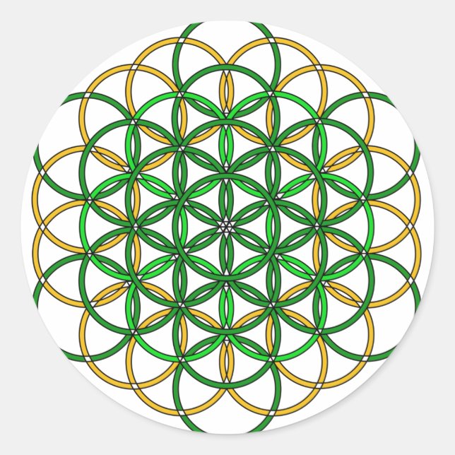 Archangel Raphael3 Classic Round Sticker (Front)