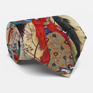 ARCHANGEL RAPHAEL AND FISH TIE