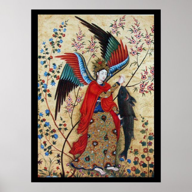 ARCHANGEL RAPHAEL AND THE FISH POSTER (Front)