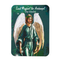 Archangel Raphael Healer Angel Healing Saint Art