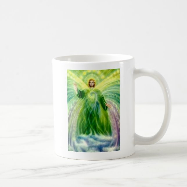 Archangel Raphael Healing Light Coffee Mug (Right)