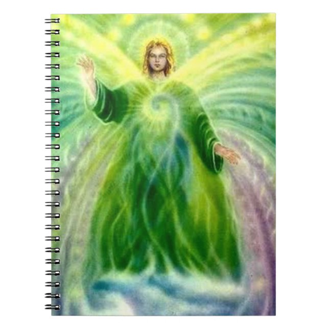 Archangel Raphael Healing Light Notebook (Front)