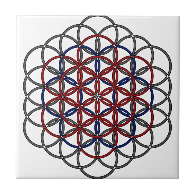 Archangel Raziel Ceramic Tile (Front)