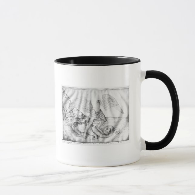 Archangel St. Michael, c.1450 Mug (Right)