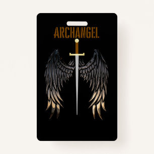 ARCHANGEL SWORD ID BADGE