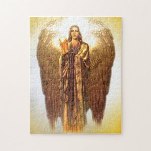 Archangel Uriel Jigsaw Puzzle