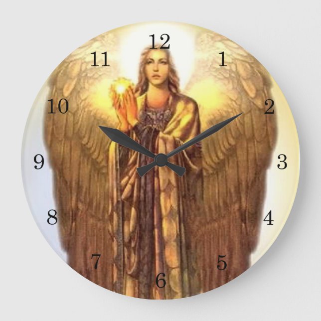 Archangel Uriel Large Clock (Front)