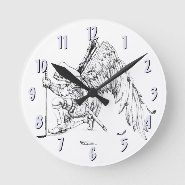 ArchAngel Warrior Clock (Front)