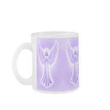 Archangel Zadkiel Purple And White Christmas