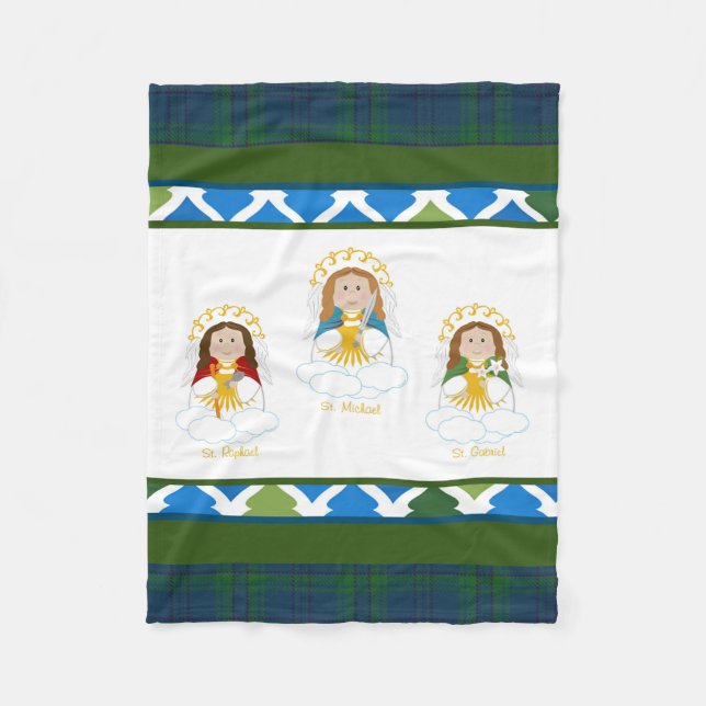 Archangels Baby Fleece Blanket (Front)