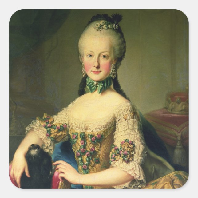 Archduchess Maria Elisabeth Square Sticker (Front)