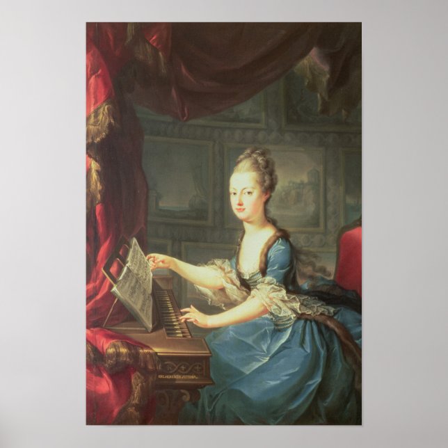 Archduchess Marie Antoinette Habsburg-Lothringen Poster (Front)