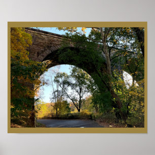 Arched Bridge Photo Poster