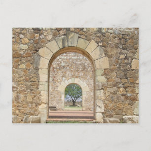 Arched Doors At The Old Fort Postcard