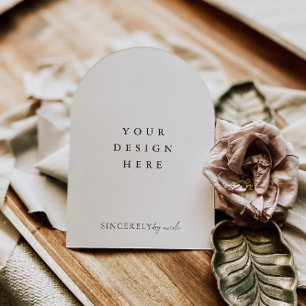 Arched Invitation Printing