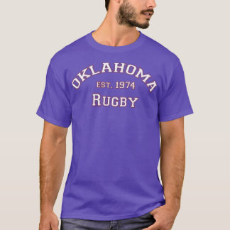Arched Oklahoma Rugby T-Shirt