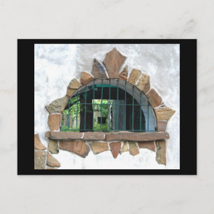 Arched Stone Window ©2008 Postcard