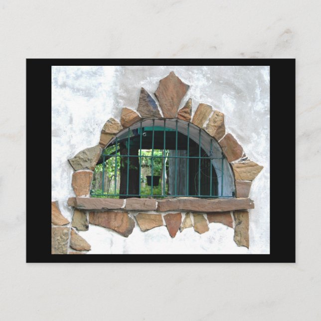 Arched Stone Window ©2008 Postcard (Front)