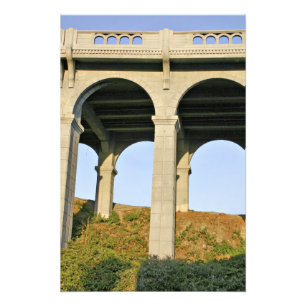 Arched supports Patterson Memorial Bridge Photo Print