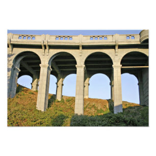 Arched supports Patterson Memorial Bridge Photo Print