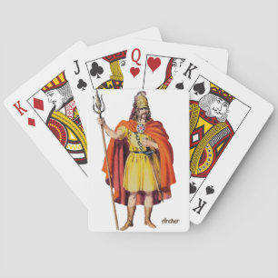 ARCHER ~Ancient Briton COSTUME ~ BC 54 ~ Playing Cards