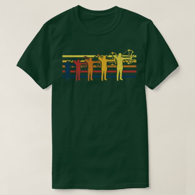 Archer Archery Bowhunter T-Shirt (Design Front)