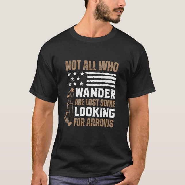 Archer Bow Hunting Archery Long Sleeve T Shirt (Front)