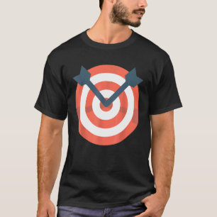Archer Bow Shooting Funny Archery Target Idea T-Shirt