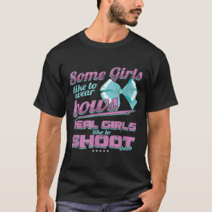 Archer Bowman Women Real Girls Like To Shoot Arche T-Shirt