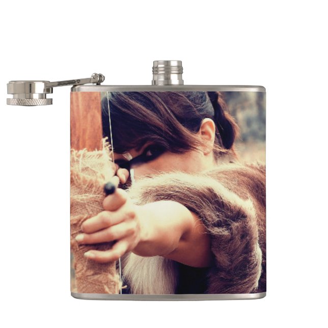 Archer Hip Flask (Opened)