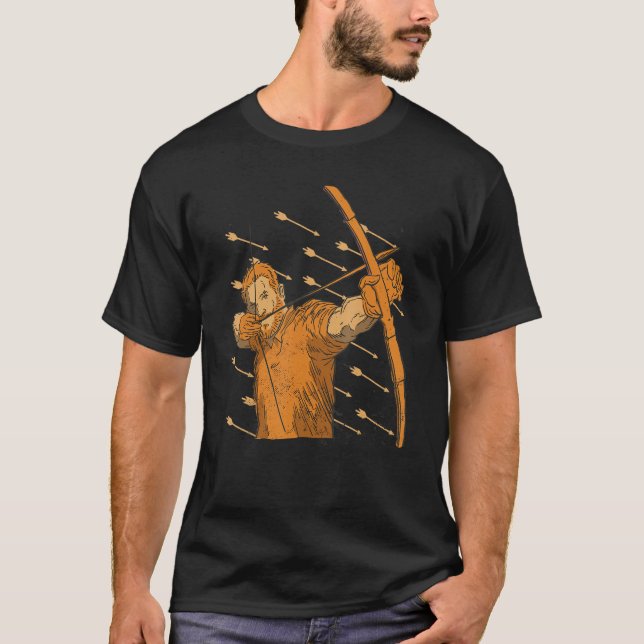 Archer Mediaeval and Renaissance - Ren Fair Archer T-Shirt (Front)