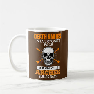 Archer smiles archery Saying Coffee Mug