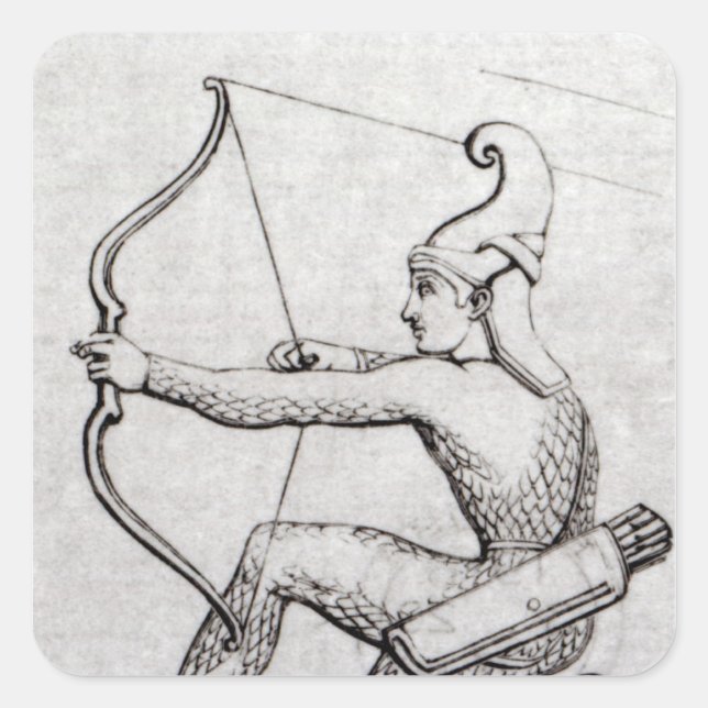 Archer Square Sticker (Front)