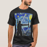 Archer Starry Night Van Gogh Bow Hunting Archery  T-Shirt<br><div class="desc">Archer Starry Night Van Gogh Bow Hunting Archery  .. Hunting</div>