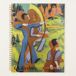 Archers (1935-1937) by Ernst Ludwig Kirchner Planner