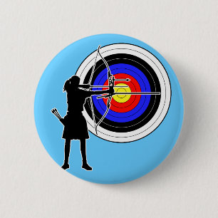 Archery3 6 Cm Round Badge