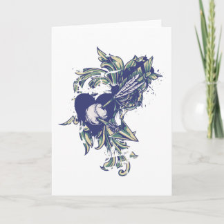 archery, archer, abstract, down, for men card