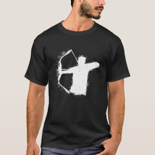 Archery  Archer Bow Arrow Grunge Graphic T-Shirt