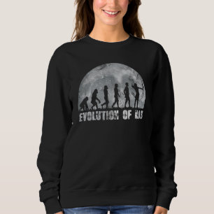 Archery Archer Evolution Of Man Sweatshirt