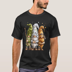 Archery Archer Gnome Shamrock St. Patricks Day Pat T-Shirt